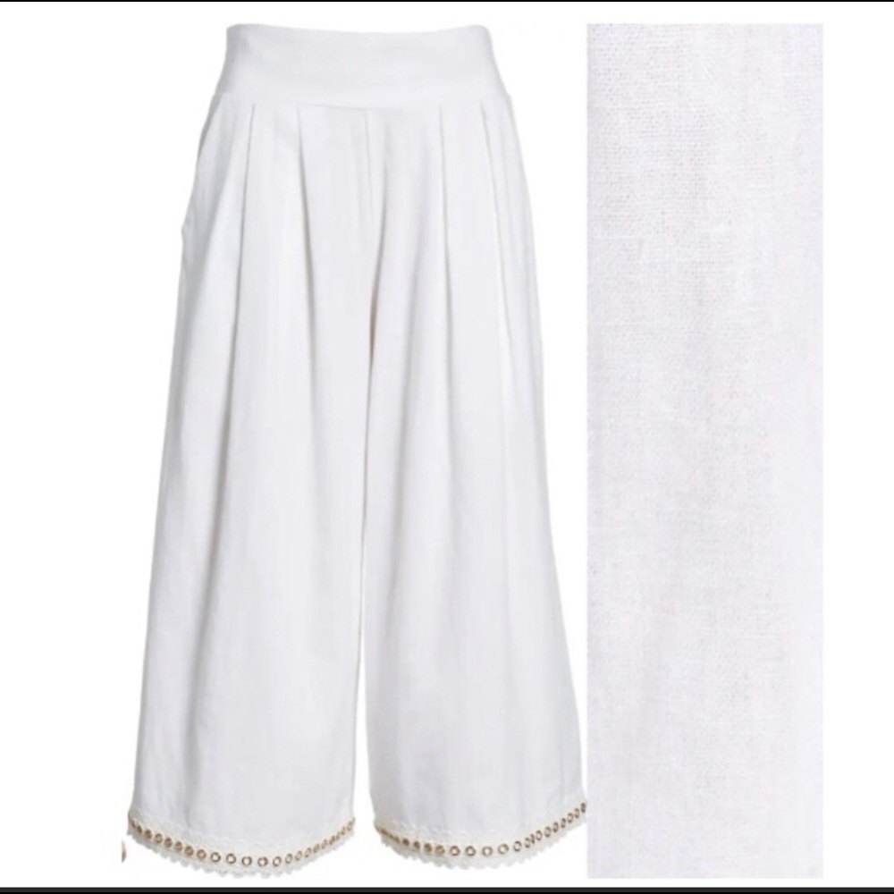 Misa Los Angeles IMARA linen blend with gold grommet BRAND NEW Size L